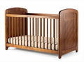 Lit pour bébé en bois avec barrières de protection - 120 x 70 x 90cm